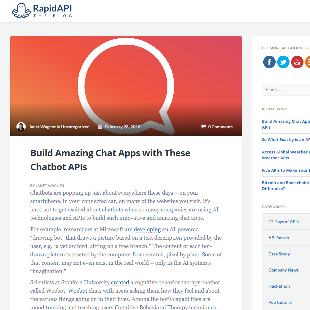 Build Amazing Chat Apps with These Chatbot APIs